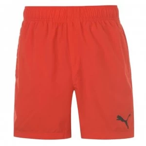 image of Puma Football Training Shorts Mens - Red/Black