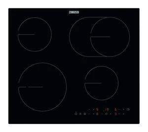 image of Zanussi ZHRN673K 4 Zone Electric Ceramic Hob