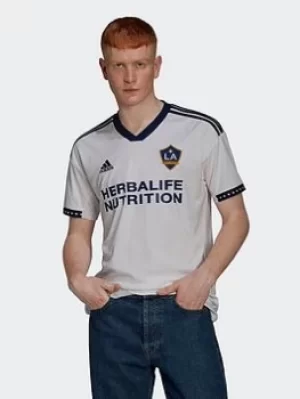 Image of adidas La Galaxy 22/23 Home Jersey, White Size XL Men