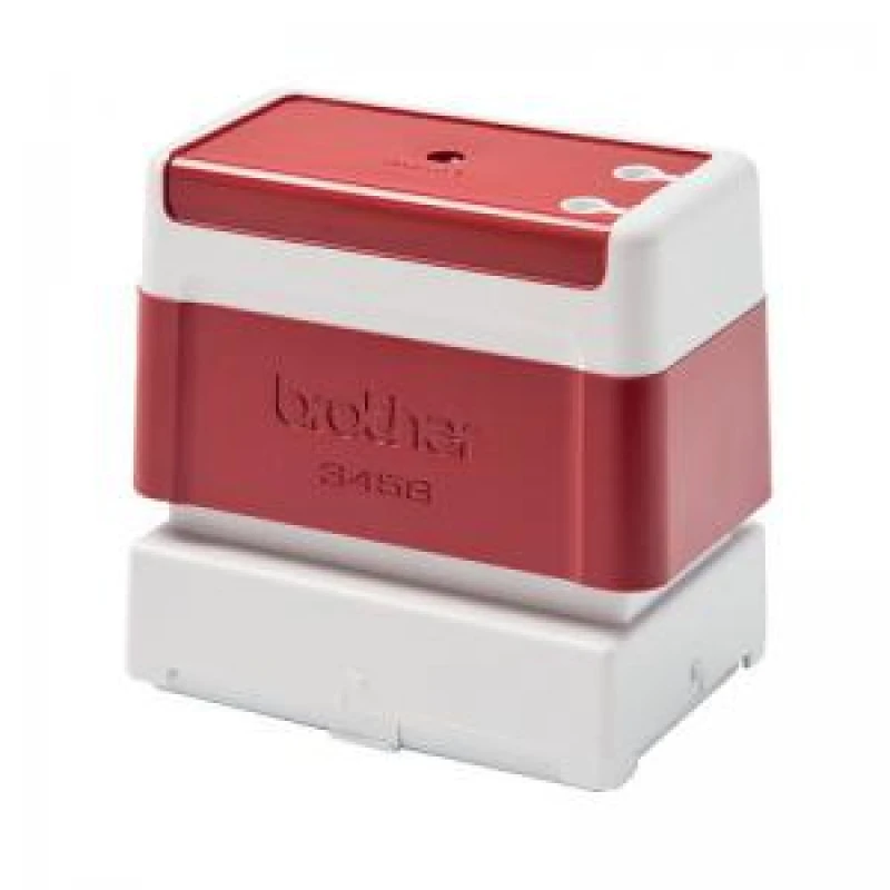 Image of Brother PR3458R Stamp 58 x 34mm Red PR3458R6P BA67323 BA67323