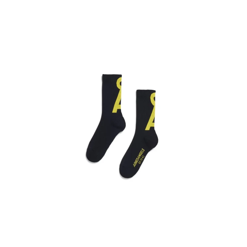 Image of ARMEDANGELS Short Socks Armedangels Saamus Noir Unisex 47/50