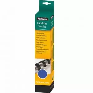 Image of Fellowes 53309 10mm Blue Comb 25pk 20626J