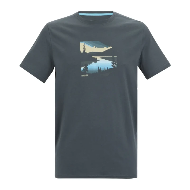 Image of T-Shirt Regatta Breezed Gris Male 5XL