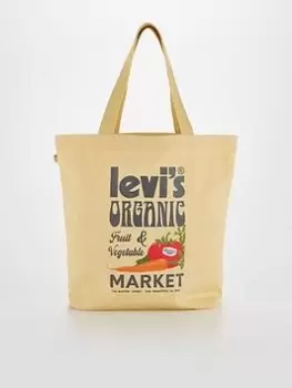 Levis Pure Cotton Sustainable Dye Fresh Tote - Yellow