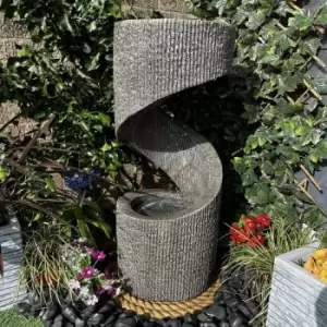 Image of Tranquility Water Features - Twisting Showers Solar Powered Water Feature