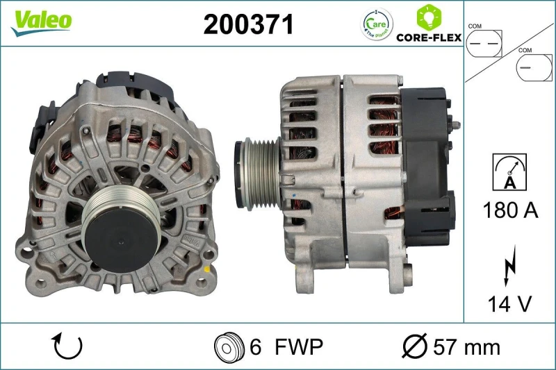 Image of VALEO Alternator VALEO 200371