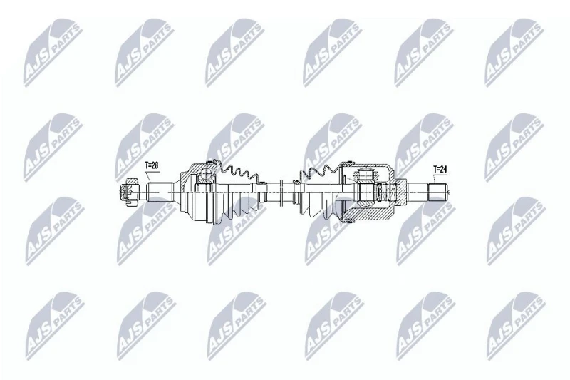 Image of NTY Drive shaft NTY NPW-CT-051
