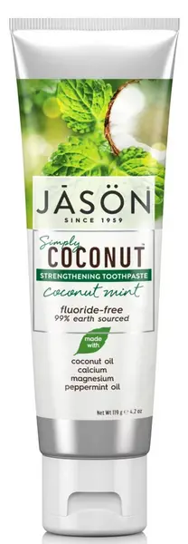 image of Jason Coconut Mint Strengthening Toothpaste 119g