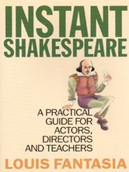 Image of Instant Shakespeare by Louis Fantasia Book