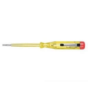 Image of C.K Tools Mains Tester VDE Screwdriver 120-250V AC with Pocket Clip