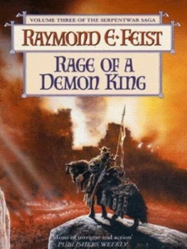 Image of Rage of a Demon King by Raymond E Feist Paperback