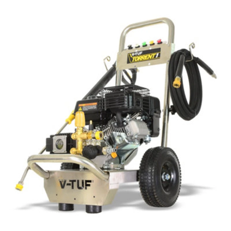 Image of V-Tuf Torrent 1 2755 Psi,190Bar 13 Lpm Industrial 7Hp Petrol Pressure Washer