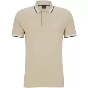 BOSS Paddy Polo Shirt - Beige