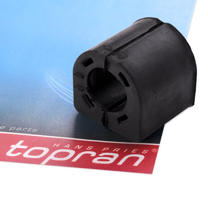 Image of TOPRAN 207 669 Stabilizer Bushes Front Axle Right, Rubber Mount Anti-roll Bar Bush Kit (1334)