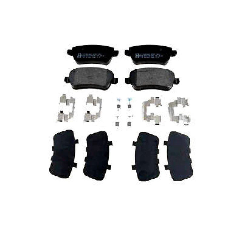 Image of ZIMMERMANN 24348.160.2 Brake pad set Rear Axle, Photo corresponds to scope of supply, with bolts/screws Brake Pad Set,disc brake (402)