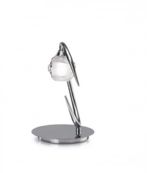 Table Lamp 1 Light G9 ECO, Polished Chrome