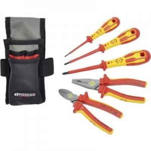 C.K. T5951 VDE Tool bumbag (+ tools) 6 Piece