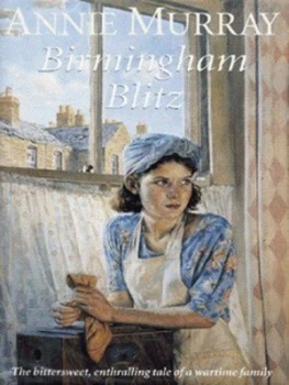Image of Birmingham Blitz by Annie Murray Hardback