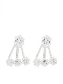 Image of Accessorize St Sparkle Ear Jacket - Crystal