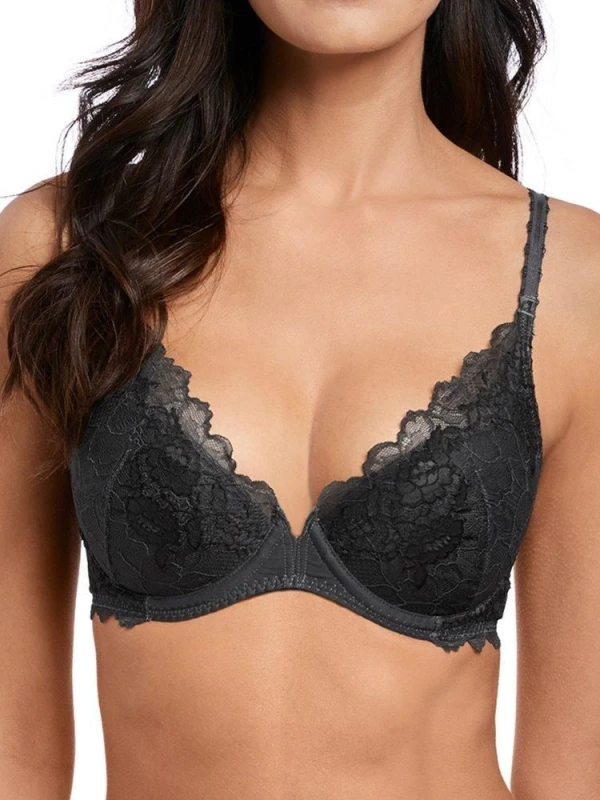 Image of Wacoal Womens underwired bra Wacoal Lace perfection Noir Female 85C