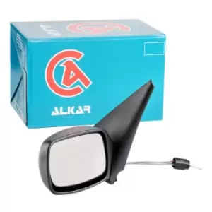 Image of ALKAR Wing mirror 6137386 Outside mirror,Side mirror FORD,Fiesta Mk4 Schragheck (JAS, JBS),Fiesta Mk4 (J3S, J5S)