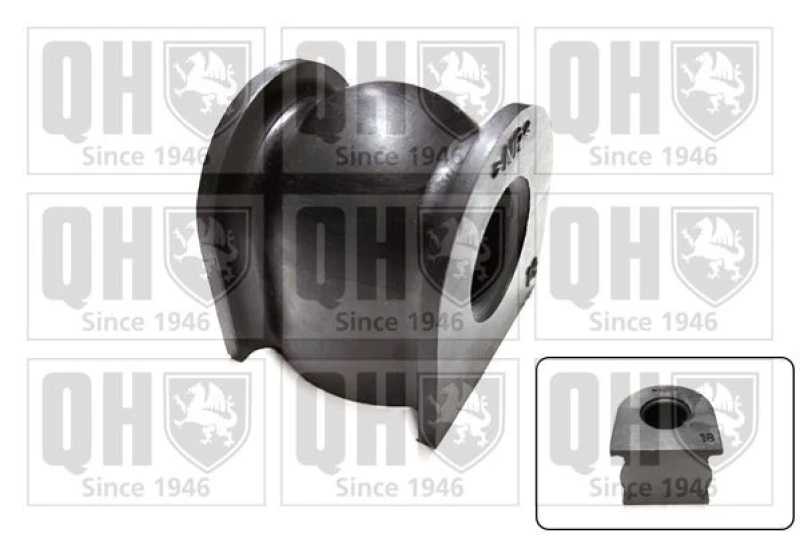 Image of QUINTON HAZELL Anti roll bar bush QUINTON HAZELL EMB7476