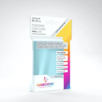 Image of Gamegenic Prime Standard Card Game 66 x 91mm - 50 Sleeves