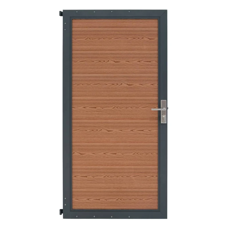 Image of Monstershop Composite Panel Gate - Brown Brown Unisex