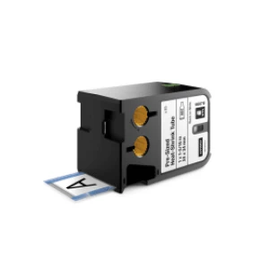 Image of Dymo 1868719 Black on White Heat Shrink Tubing 24mm x 34mm 60 Pre Sized Labels