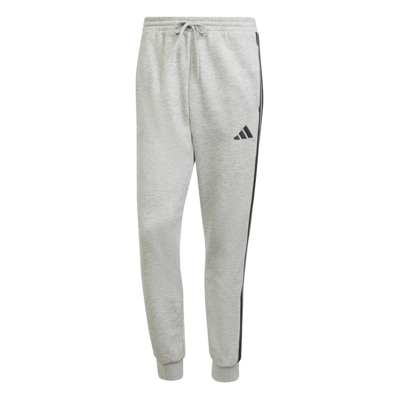 Image of Adidas Jogging Trousers adidas Essentials 3-Stripes Fleece Gris Male 2XL