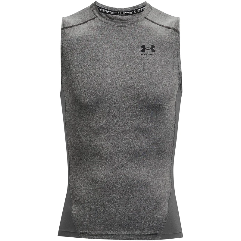 Image of Under Armour Armour HeatGear Sleeveless Mens - Grey Grey S