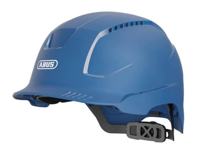Image of Abus SCATOR Vented Safety Helmet Blue 38482