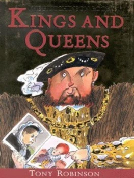 Image of The Hutchinson Book of Kings and Queens of England by Tony Robinson Hardback