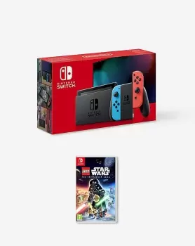 image of Nintendo Switch Neon + Lego Star Wars