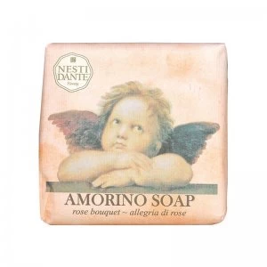 image of Nesti Dante Amorino Rose Bouquet Soap 150g