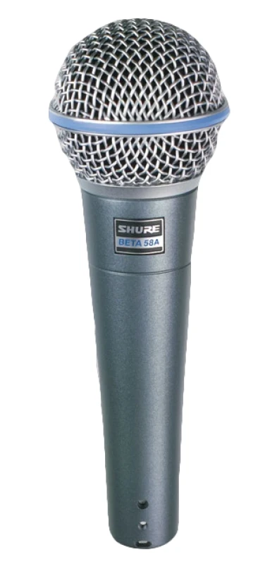 Image of Shure Beta 58A Grey Stage/performance microphone