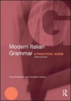 Image of Modern Italian Grammar by Anna Proudfoot Paperback
