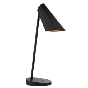 image of Merano Table Lamp Matt Black Paint