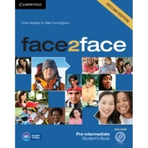 Image of face2face Pre-intermediate Student's Book with DVD-ROM