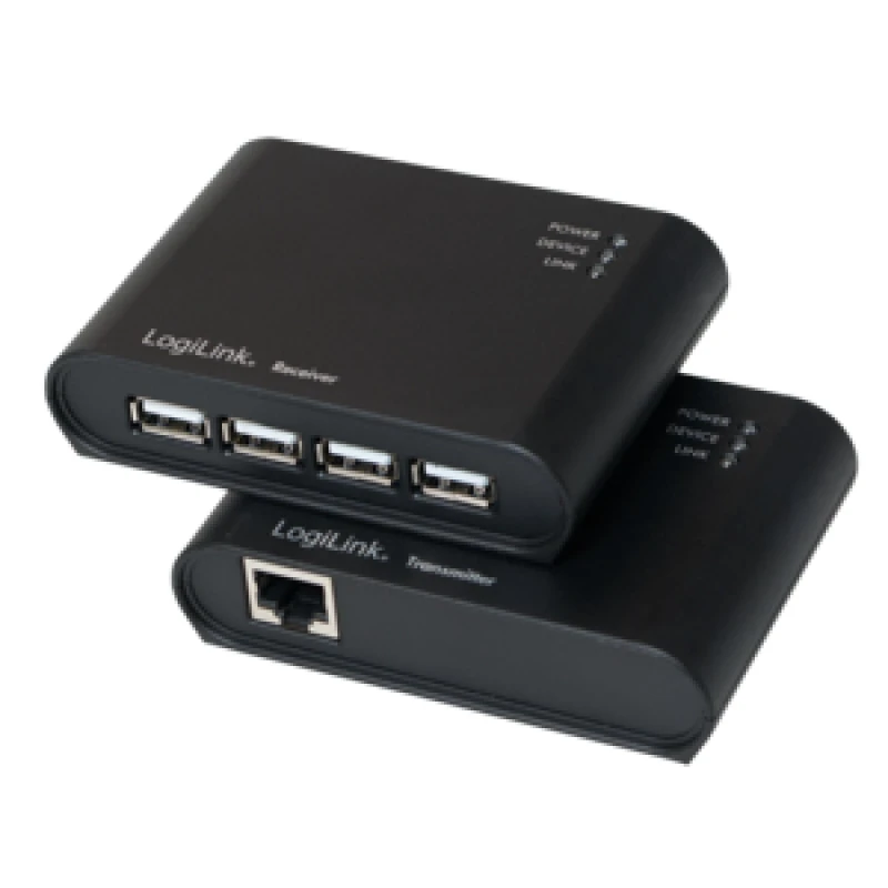 Image of LogiLink UA0230 interface hub USB 2.0 480 Mbps Black
