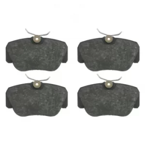 Brake Pad set 16061 by Febi Bilstein Front Axle