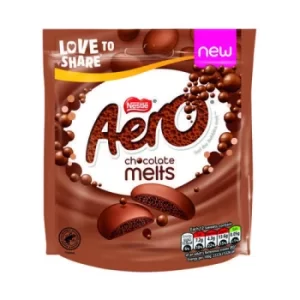 image of Nestle Aero Melts Milk Chocolate Pouch Bag 92g 12500157