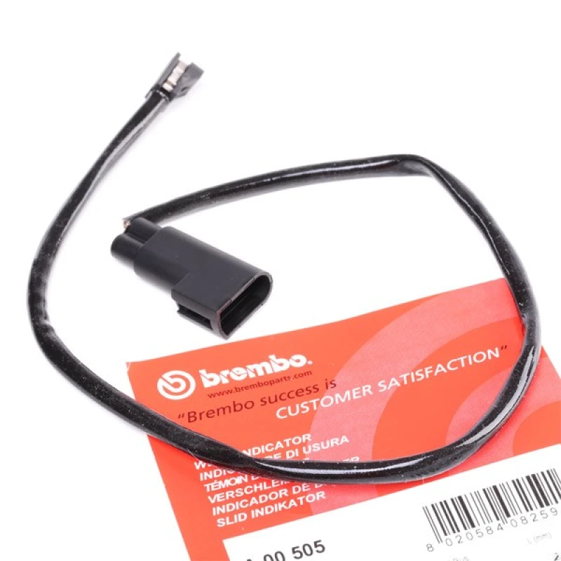 Image of BREMBO Brake pad wear sensor BREMBO A 00 505