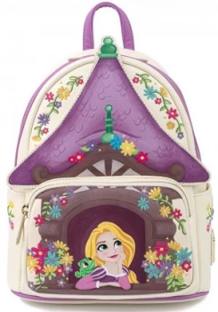 Image of Tangled Neu verfohnt - Loungefly - Turmszene Mini backpacks multicolour