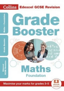 Image of Edexcel Gcse Maths Foundation Grade Booster for Grades 3-5 by Collins Gcse Book