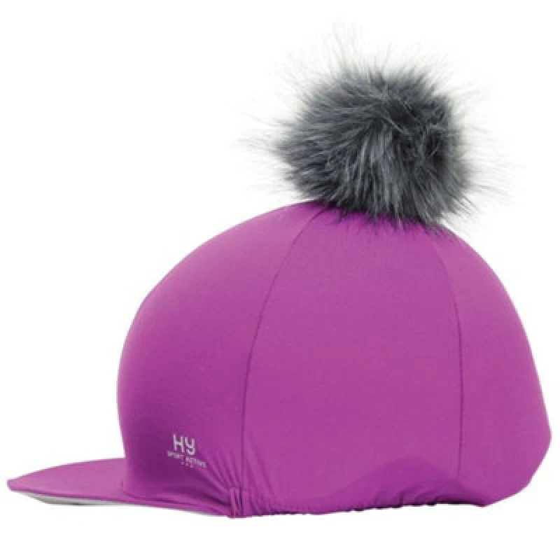 Image of Hy Sport Active Interchangeable Pom Pom Hat Silk Brilliant Berry (One Size)