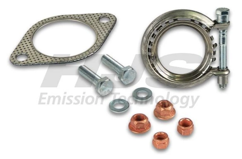 Image of Mounting Kit, catalytic converter HJS 82 15 6594