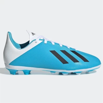 Image of adidas X 19.4 Junior FG Football Boots - Cyan/Black