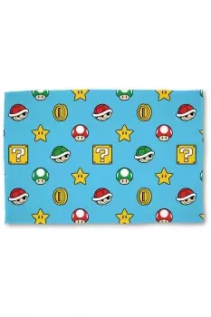 image of Nintendo Continue Flannel Fleece Blanket - Size: 100x150cm - Print