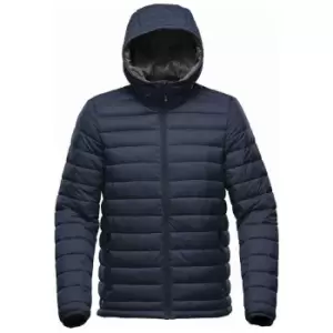 image of Stormtech Mens Stavanger Thermal Padded Jacket (M) (Navy/Graphite Grey)